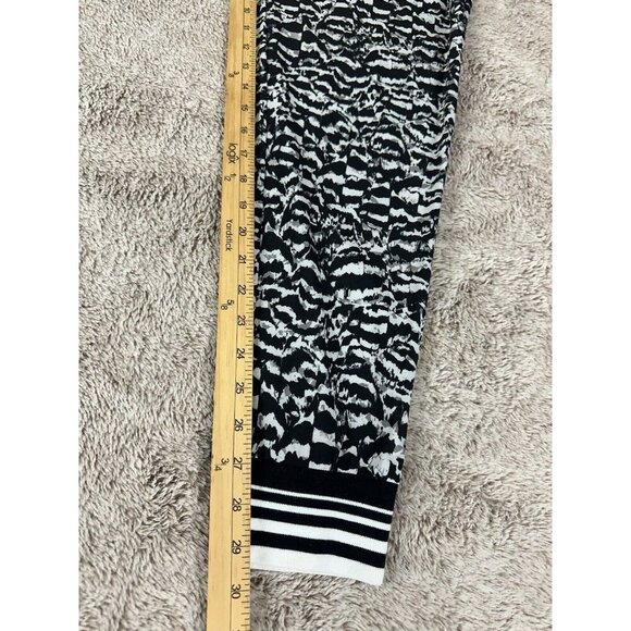 Fabletics Women's Eve Jogger Pants Black Gray Sandstorm Print Size L - Picture 8 of 16